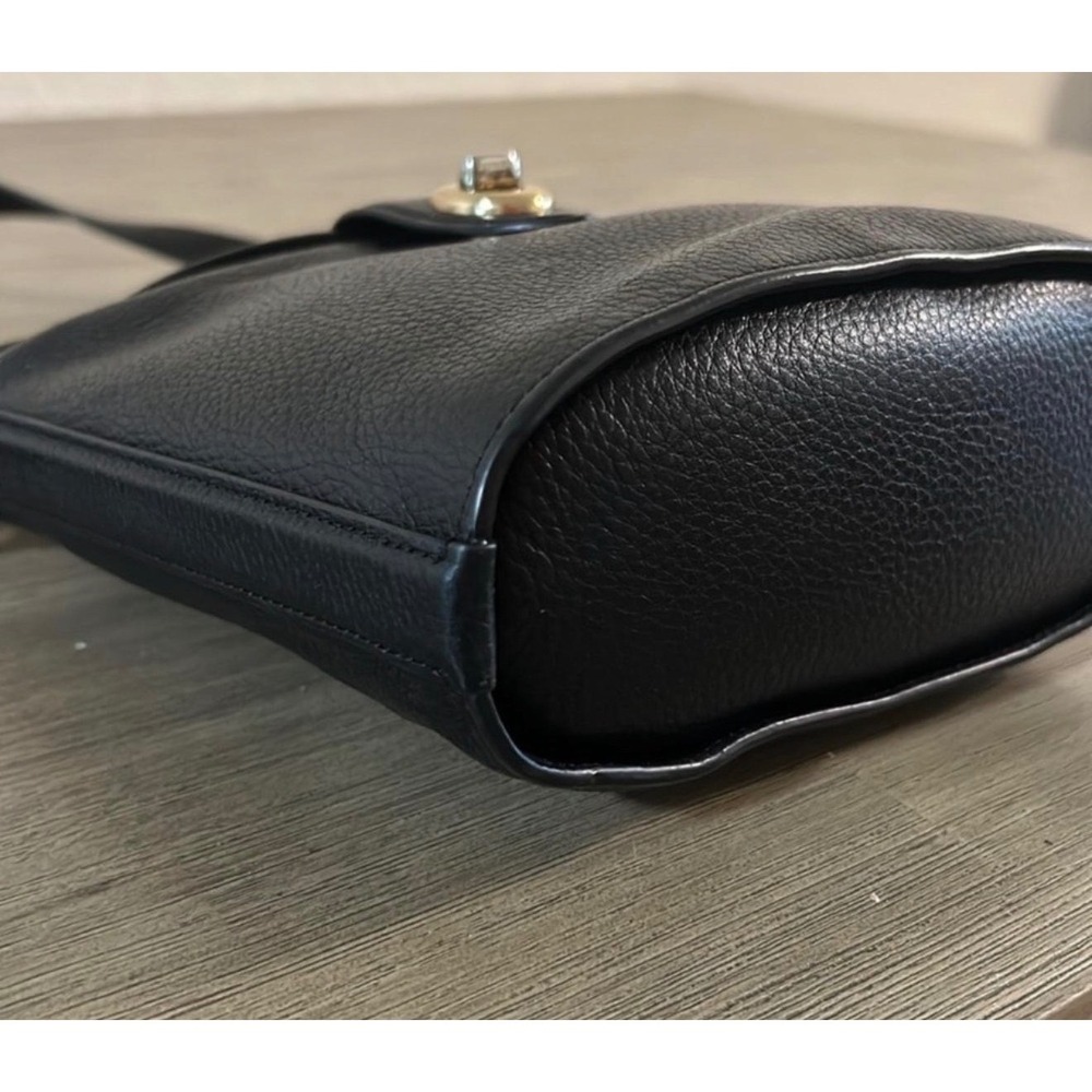 Coach C2814 Addie Black Pebbled
Leather Crossbody Bag - Picture 9 of 12